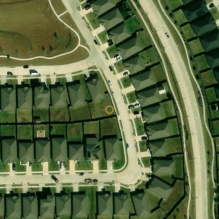 Aerial of 7923 Suffolk Valley Ln, Rosharon, TX 77583