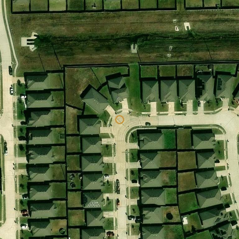 Aerial of 8014 Molasses Way, Rosharon, TX 77583