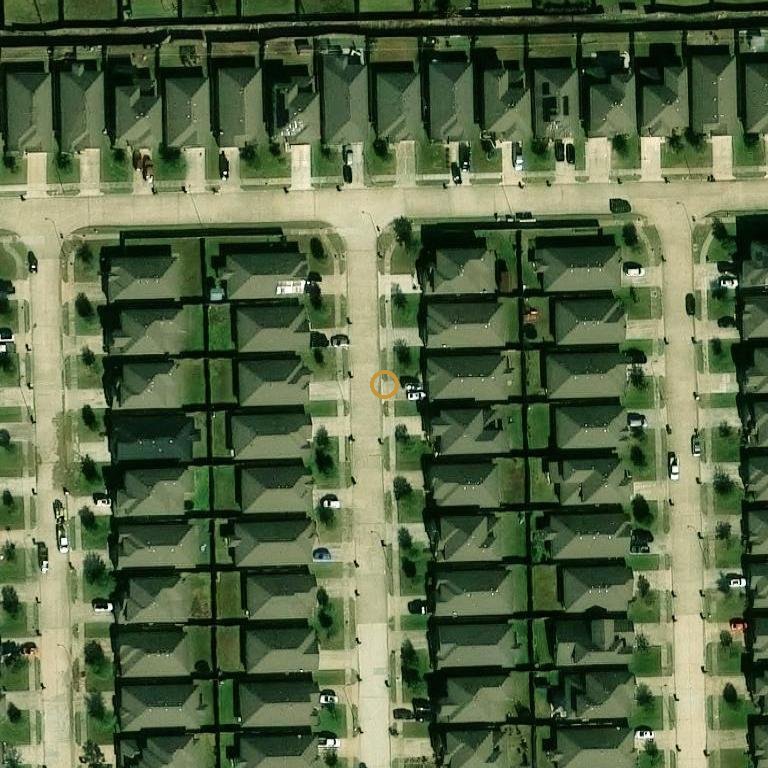Aerial of 8022 Gambrel Way, Rosharon, TX 77583