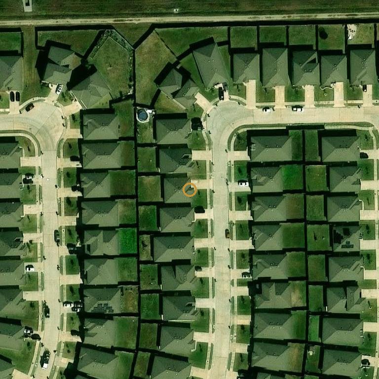Aerial of 8030 Milam Ln, Rosharon, TX 77583