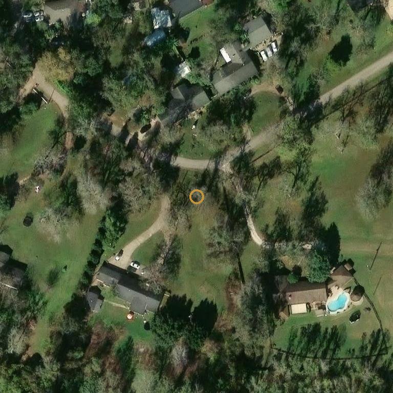 Aerial of 806 Riveredge Dr, Richmond, TX 77406