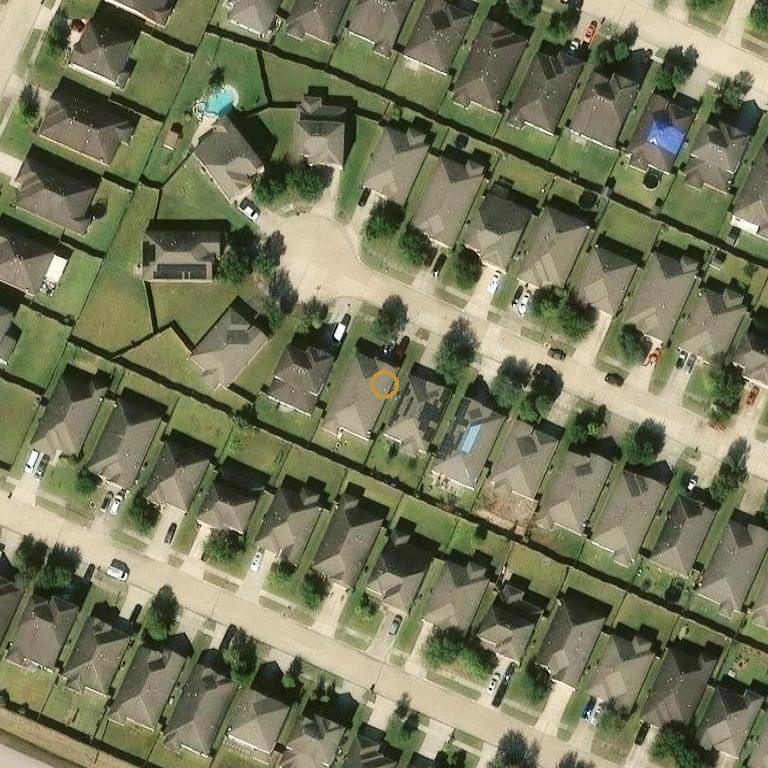 Aerial of 8118 Jasmine Ct, Richmond, TX 77469