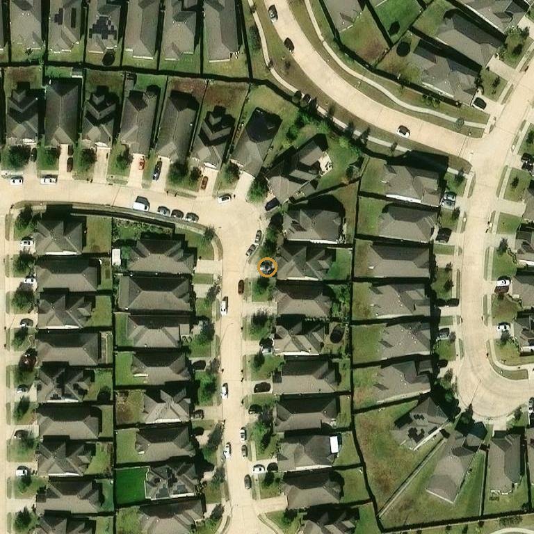 Aerial of 8118 Peralta Valley Ct, Richmond, TX 77407