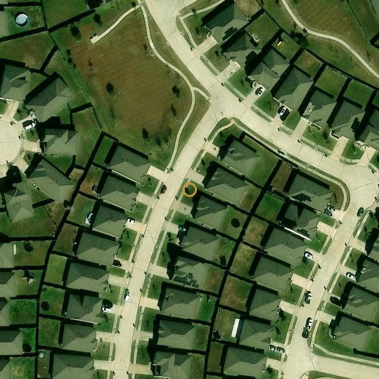 Aerial of 8119 Precious Passing Way, Rosharon, TX 77583