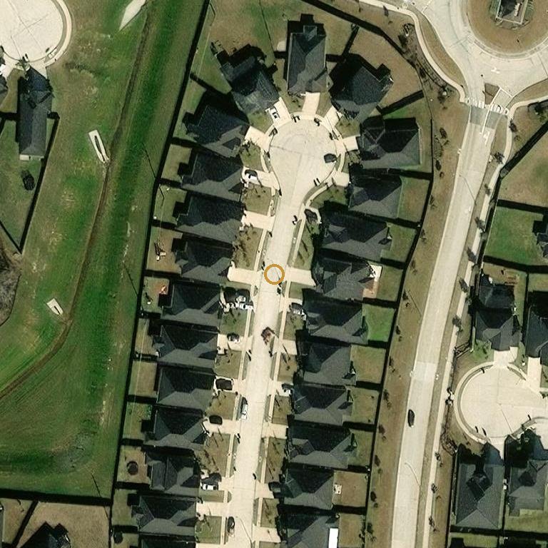 Aerial of 8219 Delta Down Dr, Fulshear, TX 77441