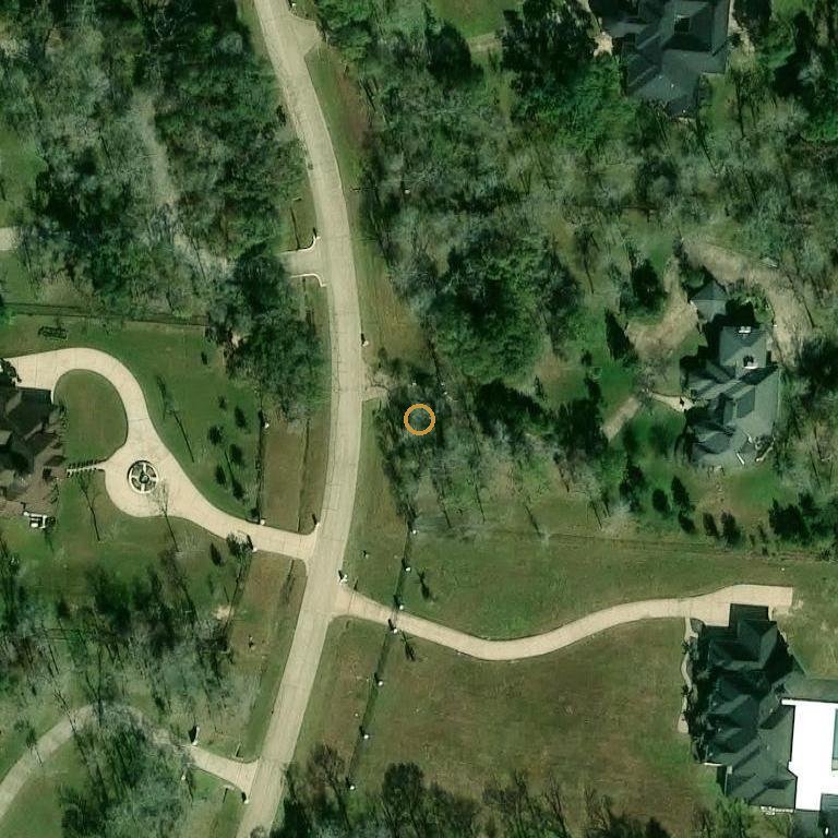 Aerial of 8243 Thompson Lake Dr, Missouri City, TX 77459