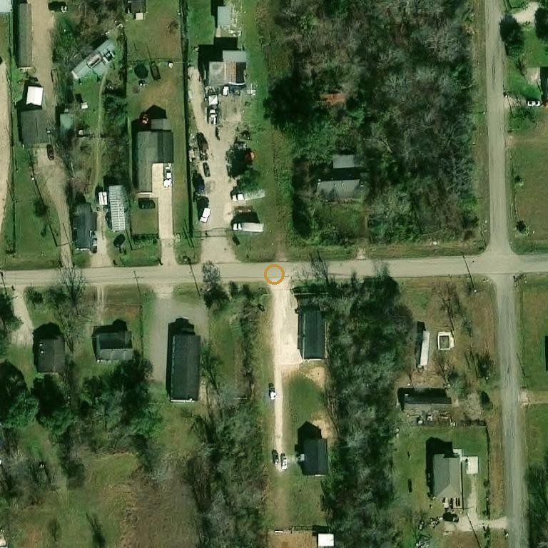 Aerial of 827 Coen Rd, Rosharon, TX 77583
