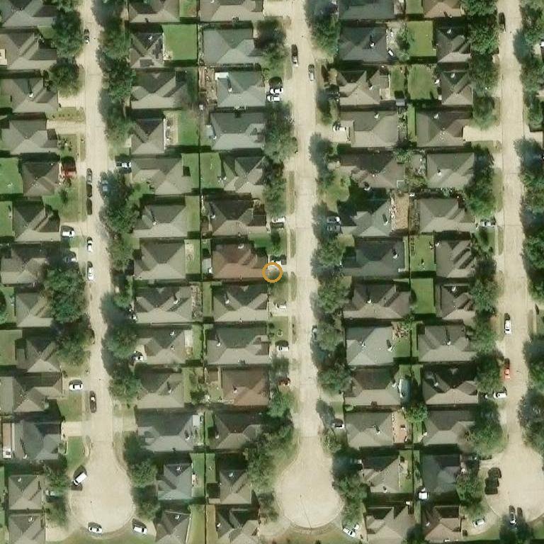 Aerial of 8330 Malin Ct, Houston, TX 77083