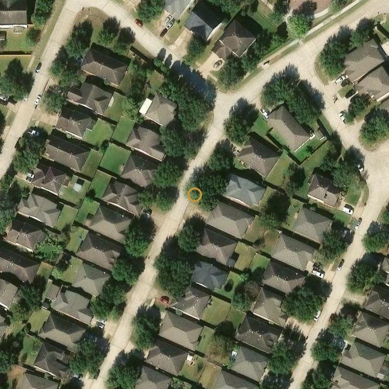 Aerial of 838 Honeysuckle Vine Dr, Rosenberg, TX 77469