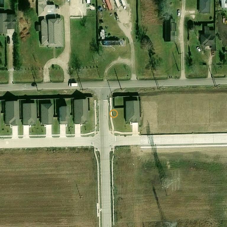 Aerial of 839 South Pine St, Rosharon, TX 77583