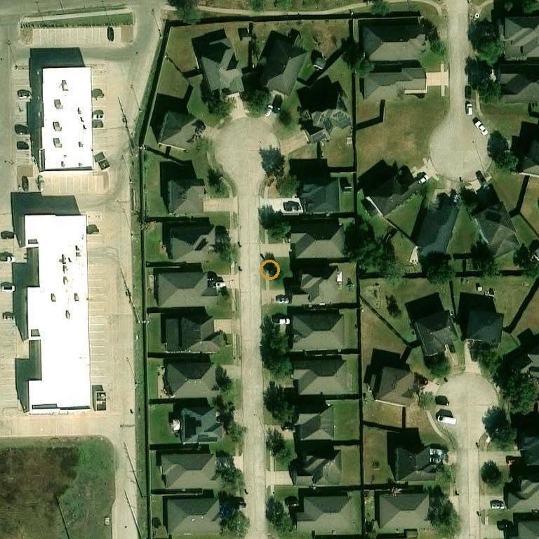 Aerial of 8407 Parapet Pl, Rosharon, TX 77583