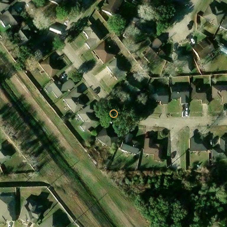 Aerial of 8407 S Meadow Bird Cir, Missouri City, TX 77489
