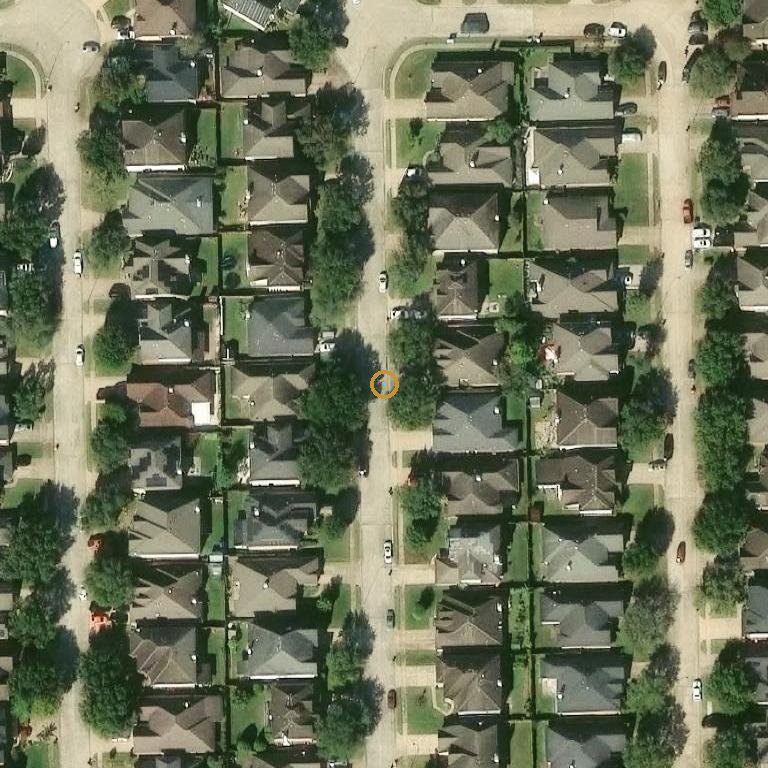 Aerial of 8511 Antietam Ln, Houston, TX 77083