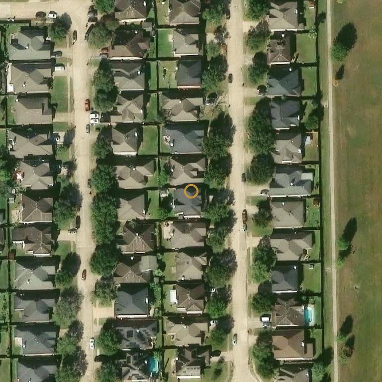 Aerial of 8519 Brompton Place Dr, Houston, TX 77083