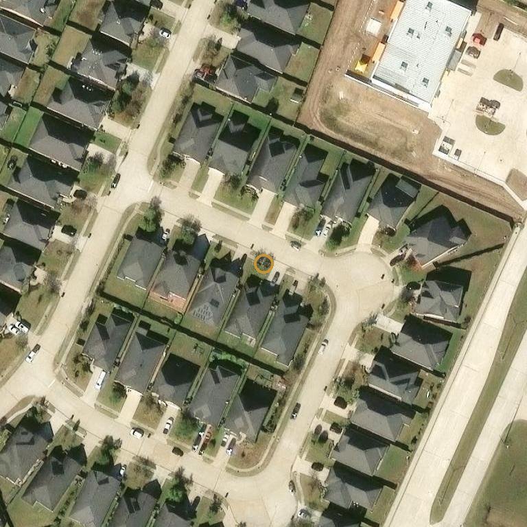 Aerial of 8527 Lagos Ta Ln, Rosenberg, TX 77469