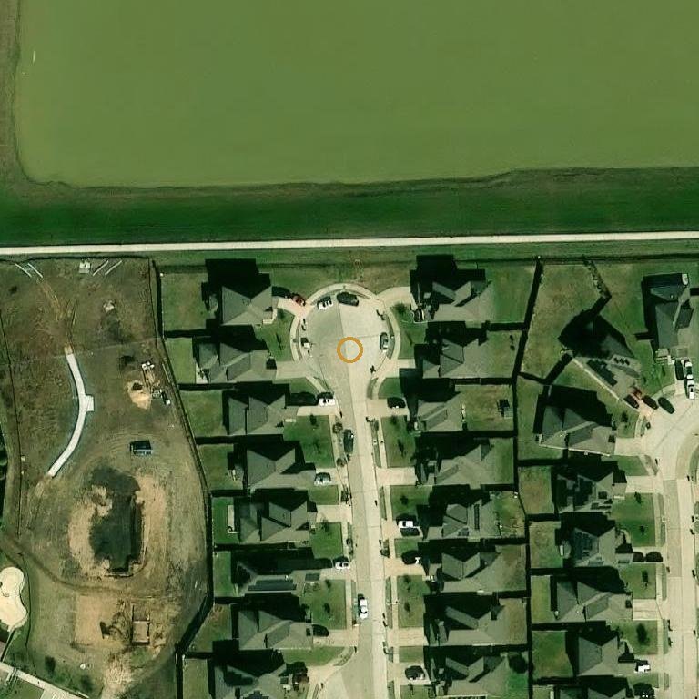 Aerial of 8827 Dalmatian Way, Rosharon, TX 77583