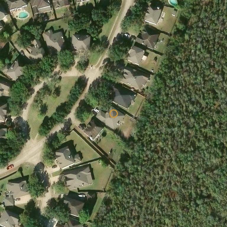 Aerial of 918 Brazos Trace Dr, Richmond, TX 77469