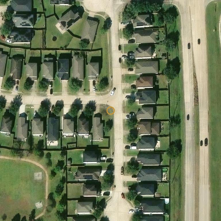 Aerial of 9218 Summer Valley Ln, Richmond, TX 77407
