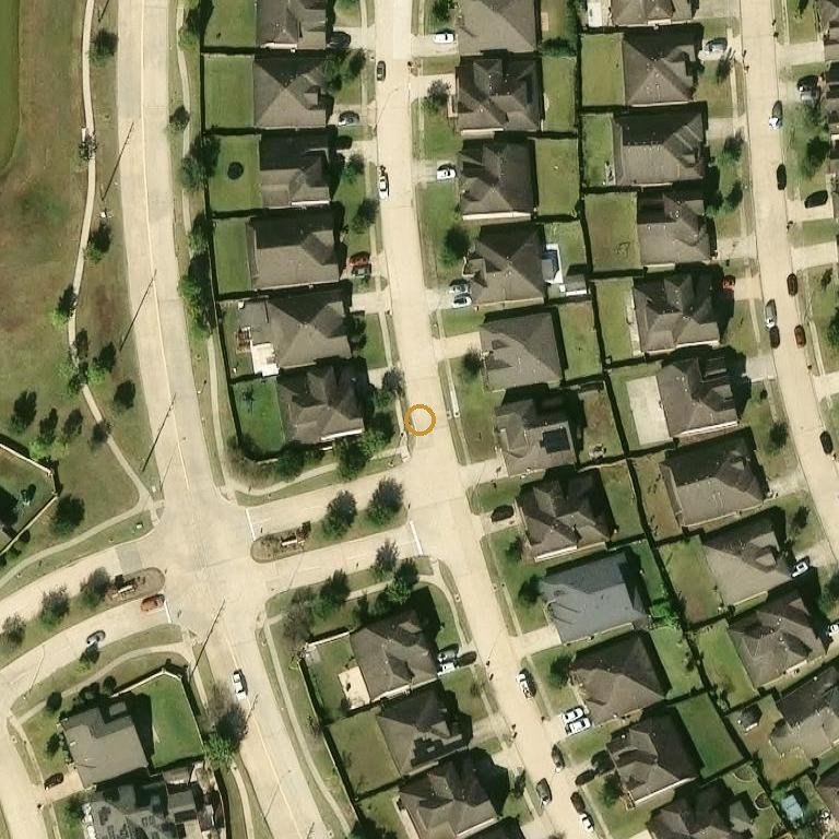 Aerial of 9403 Limestone Ranch Ln, Richmond, TX 77407
